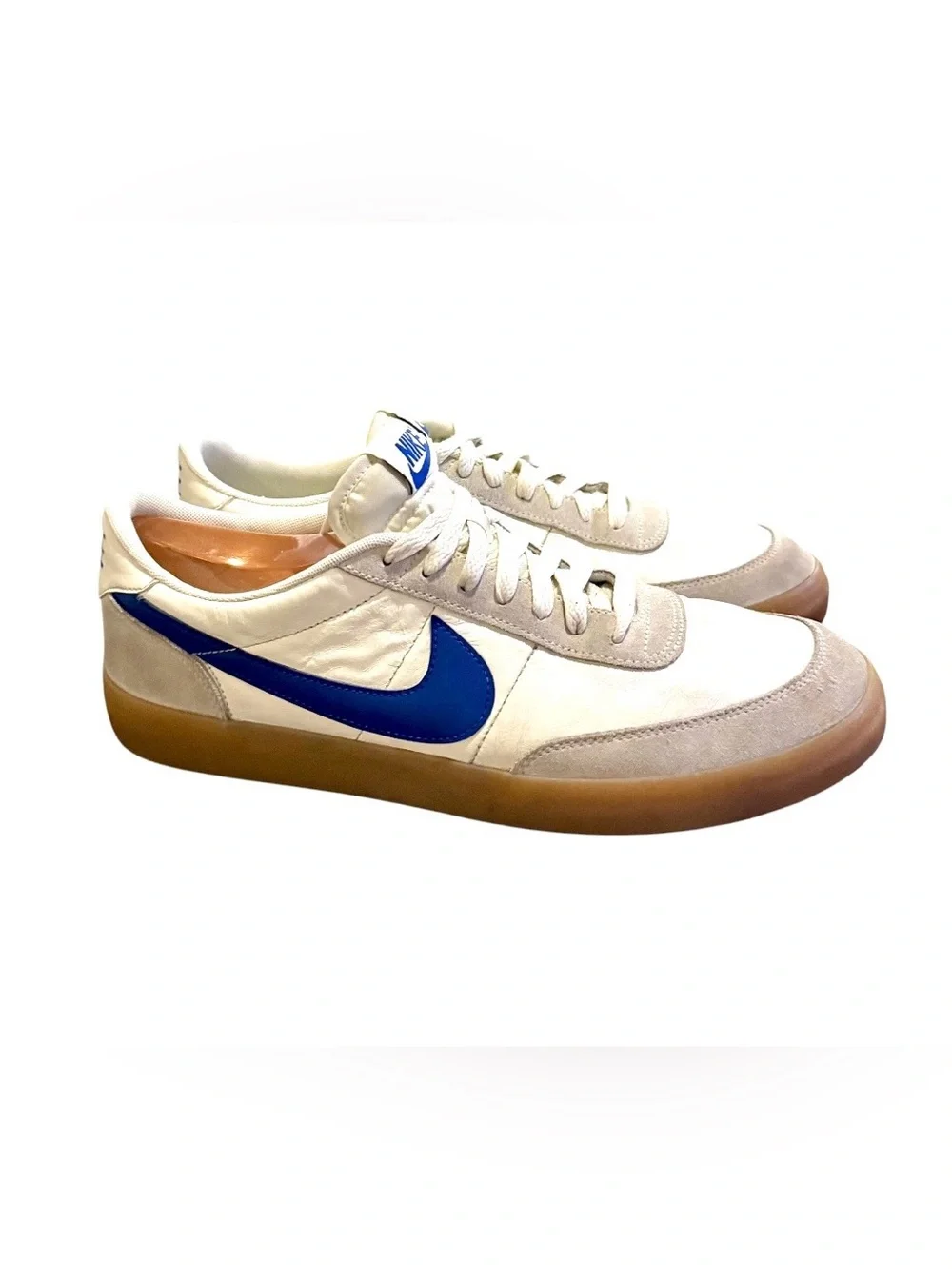 Nike Men’s Killshot 2 Sail Hyper Blue Gum OG Low Sneakers 432997-124